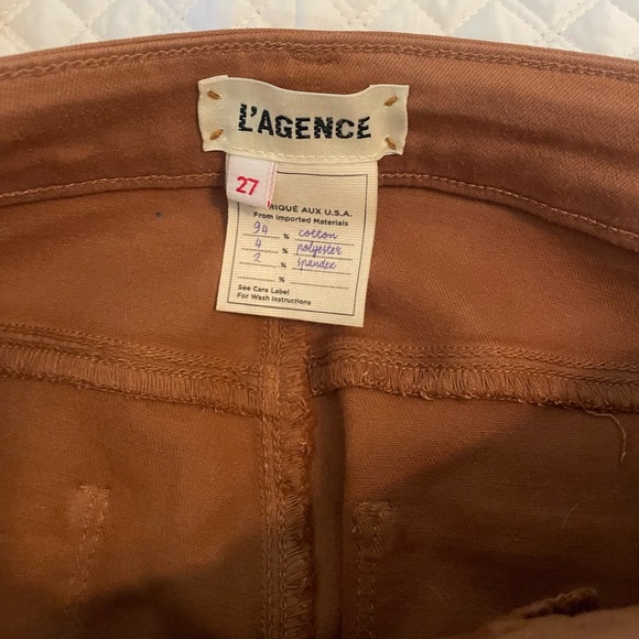 Sabine High-Rise Ankle Coated Skinny Jeans sz 27 color fawn worn twice. - Picture 8 of 10